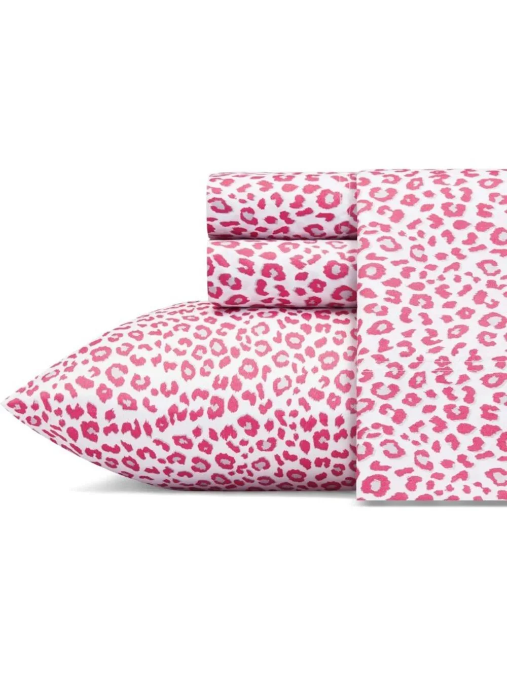 Ultra-Soft Twin XL Sheet Set, Lightweight Bedding, Deep Pocket, Animal Print